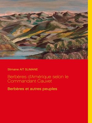 cover image of Berbères d'Amérique selon le Commandant Cauvet